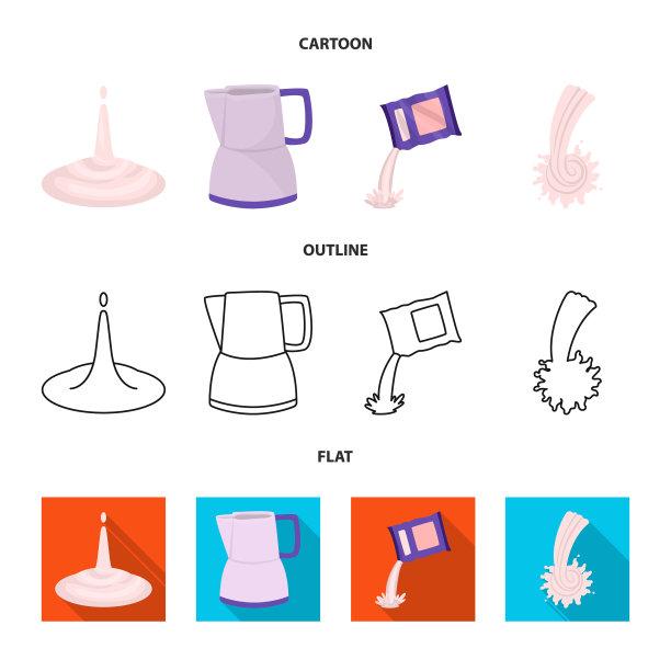 农场和健康图标集图片下载