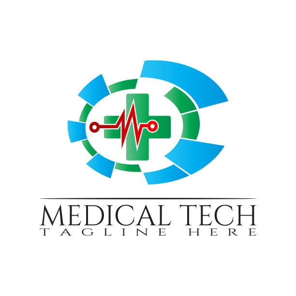 医疗技术图标模板创意标志图片下载