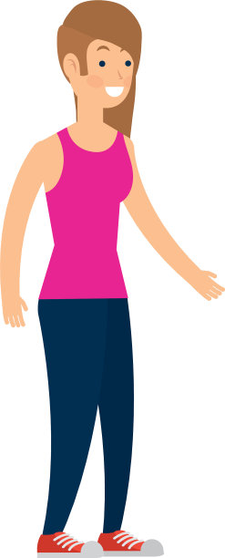 孤立的化身女性设计图片下载