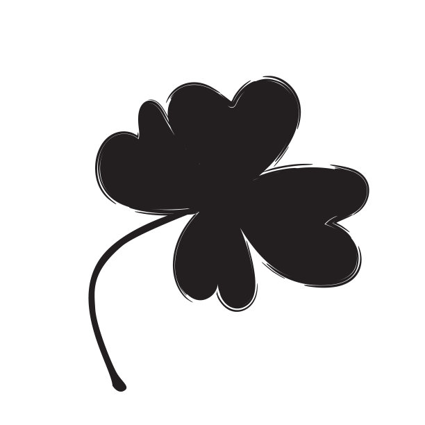 三叶草象征圣帕特里克节图片下载