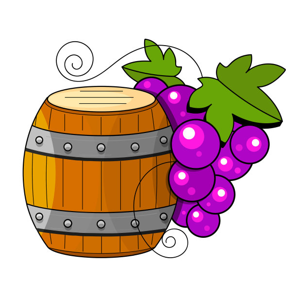 素描风格的酿酒产品图片下载