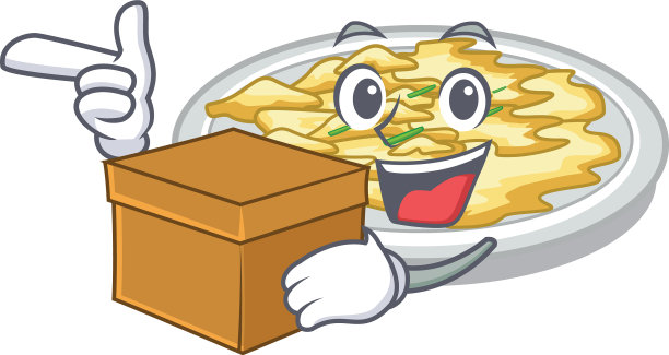 用盒子炒蛋在人物锅里图片下载