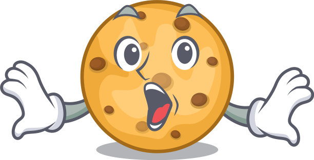 卡通罐子里的惊奇燕麦饼干图片下载