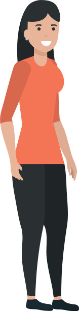 孤立的化身女性设计图片下载