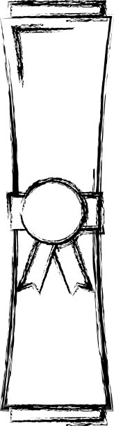 毕业证书孤立图标图片下载