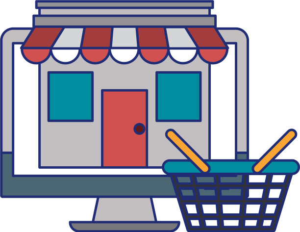 电脑屏幕上网浏览蓝线图片下载