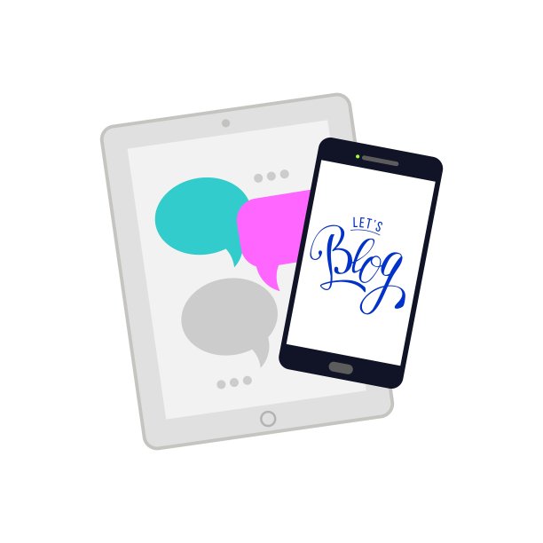 让我们在智能手机和平板电脑上写博客图片下载