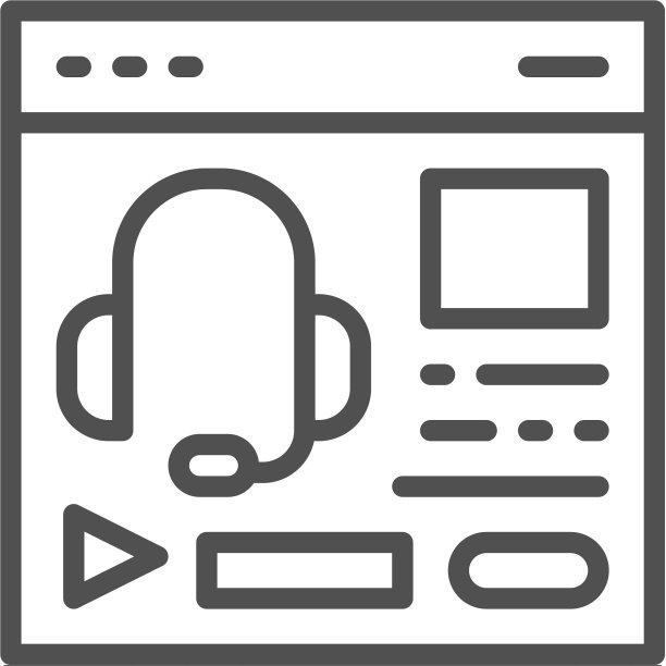 音频课程播客教育网站页面图片下载