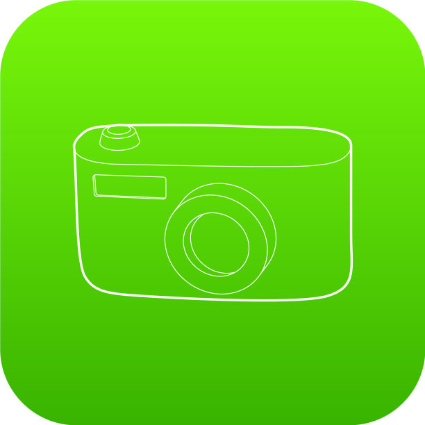 相机图标绿色图片下载