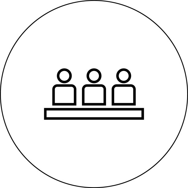 董事会-商业概念图标黑色颜色图片下载