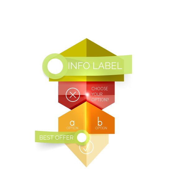 摘要信息图形几何模板图片下载