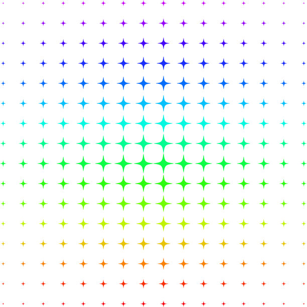 太空星状半色调谱网图片下载