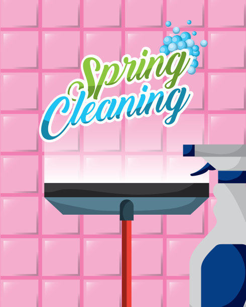 春季大扫除的概念图片下载