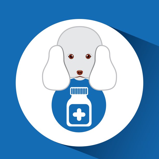 数字宠物商店与狮子狗和容器图片下载