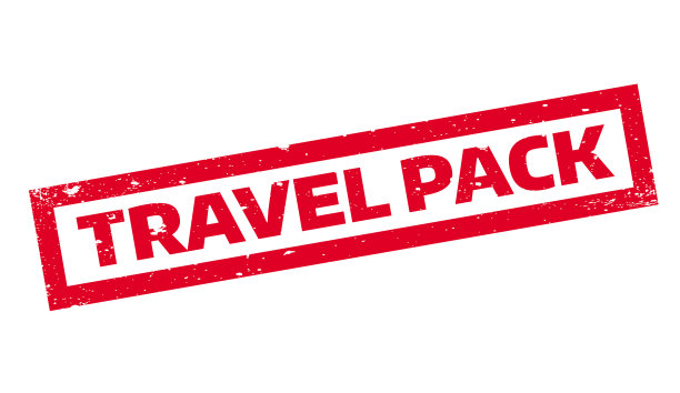 旅行包橡皮章图片下载