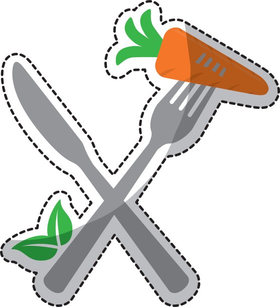 单一胡萝卜图标图像图片下载