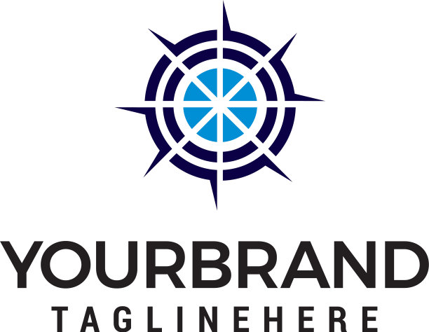 目标标志设计概念模板图片下载