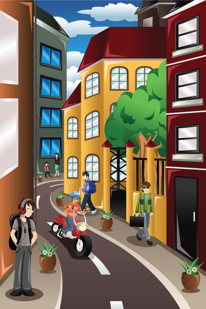 城市场景图片下载