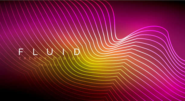 数字流动波粒子抽象背景图片下载