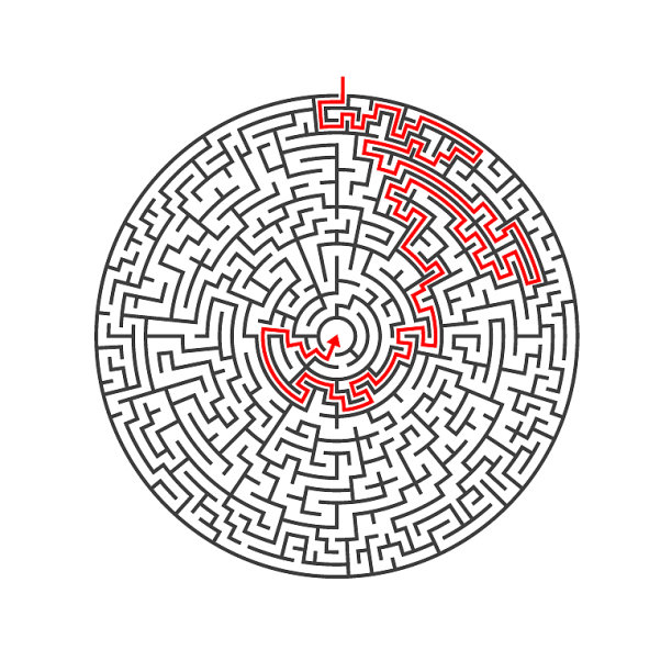 迷宫迷宫希腊谜题挑战图片下载