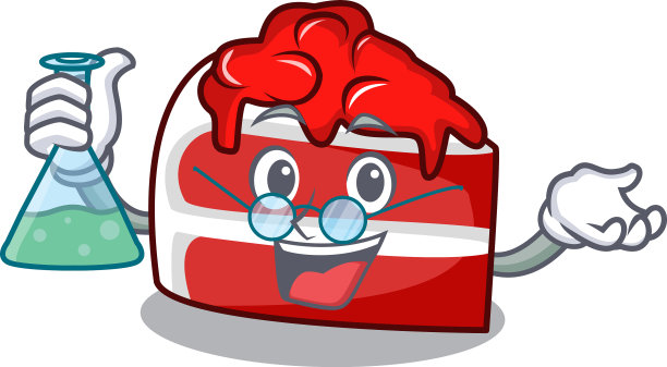 红丝绒教授卡通人物图片下载