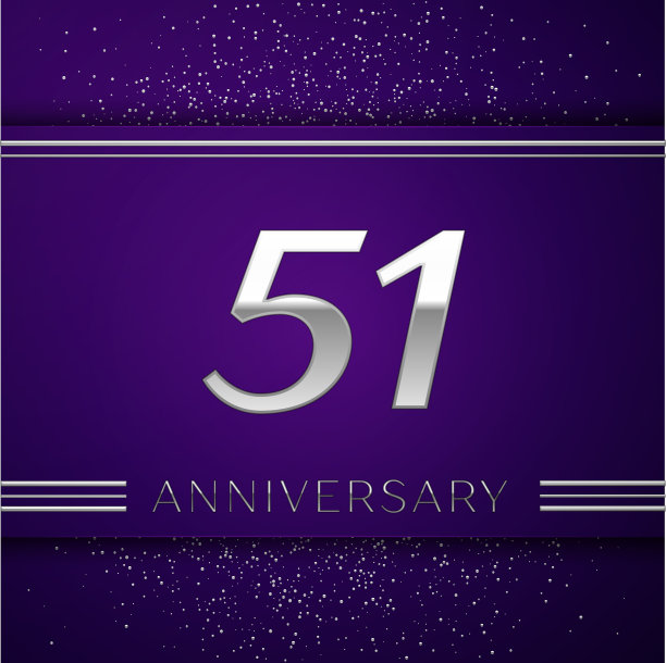 51周年庆典设计图片下载