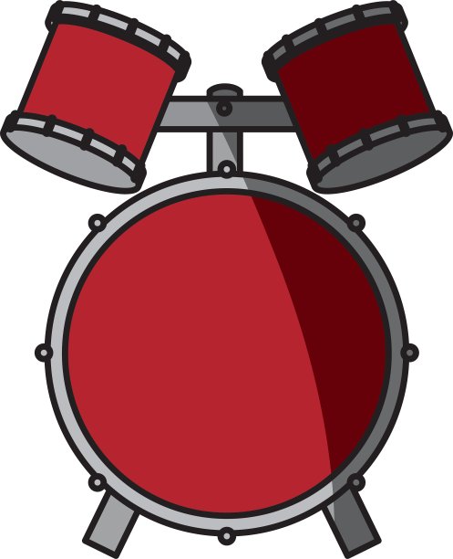 鼓仪表隔离图标图片下载