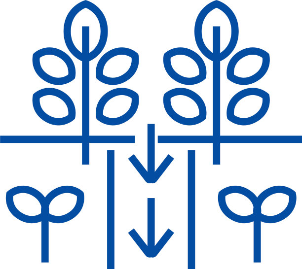 种植园田线图标概念种植园图片下载