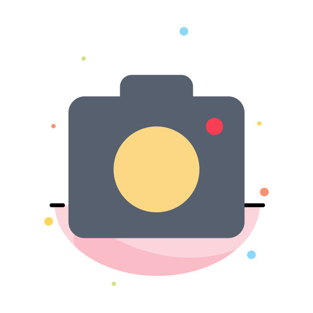 相机图像照片图片抽象平面色彩图片下载