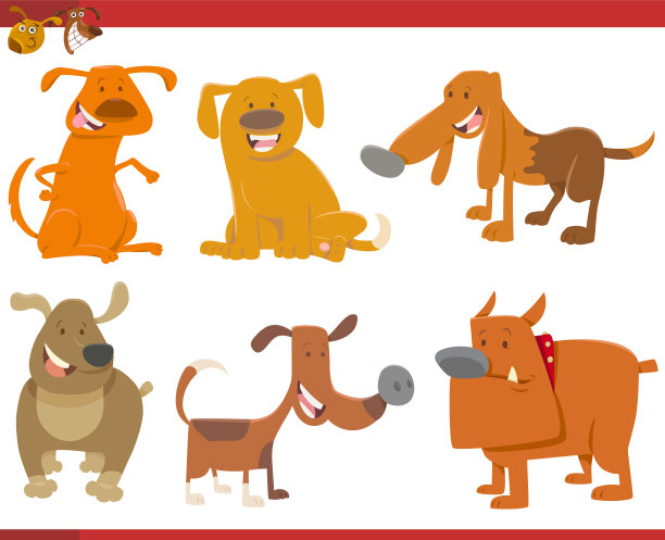 可爱动物狗集图片下载