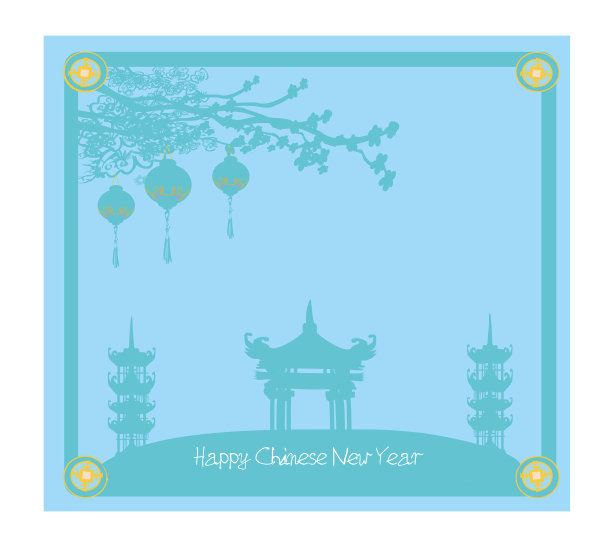 中秋节为中国新年-贺卡图片下载