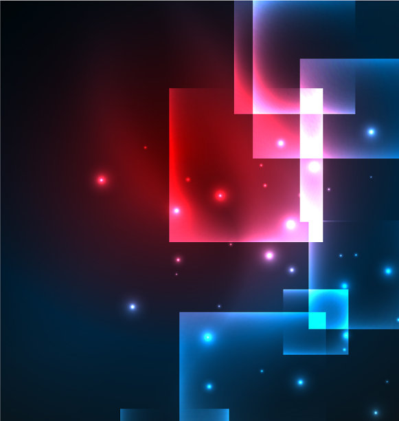 深色的背景设计与方块和光泽图片下载