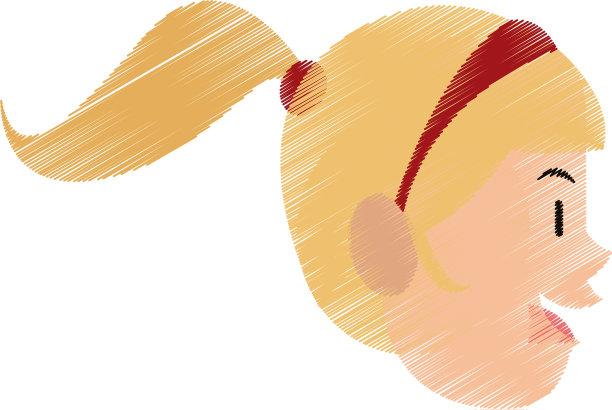 年轻女性偶像形象图片下载