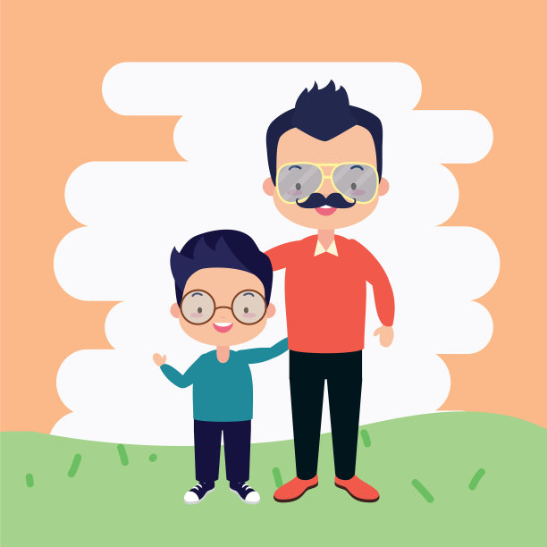 快乐的父亲节图片下载