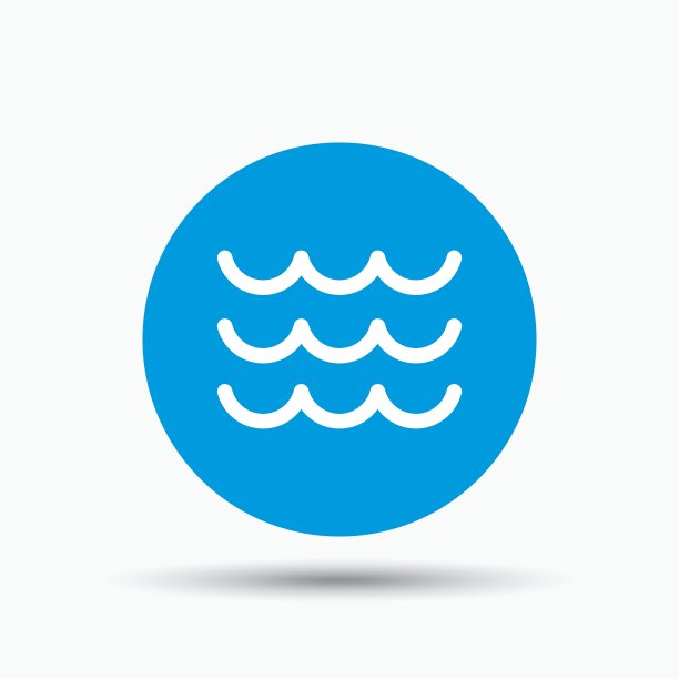 波浪图标水流标志图片下载
