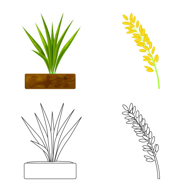 设计作物和生态符号图片下载