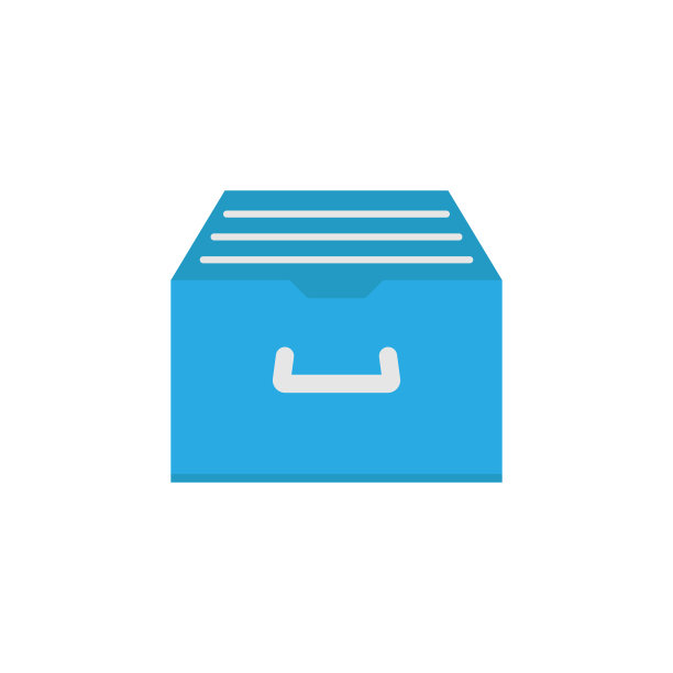 存档存储平面图标图片下载