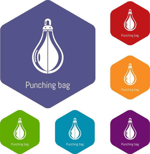 沙袋图标六面体图片下载