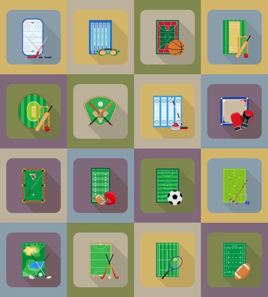 运动平面图标80图片下载