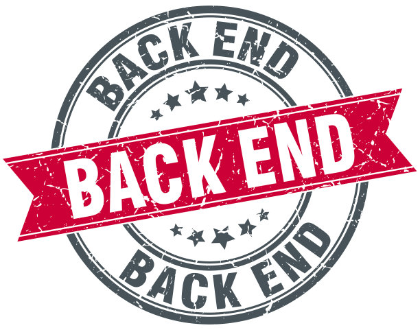 后端圆形垃圾缎带邮票图片下载