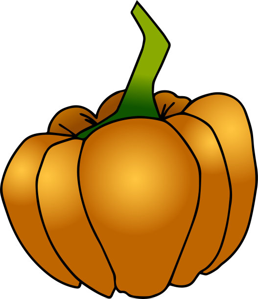 橙色南瓜或其他颜色图片下载