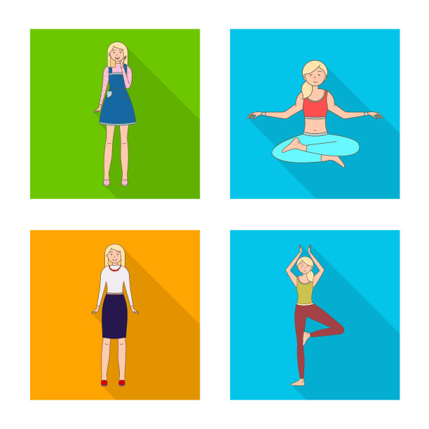 女人和身体标志图片下载