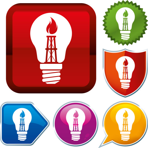 设置闪光图标系列按钮灯泡煤气图片下载