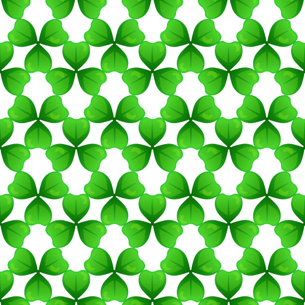 圣帕特里克节无缝模式图片下载