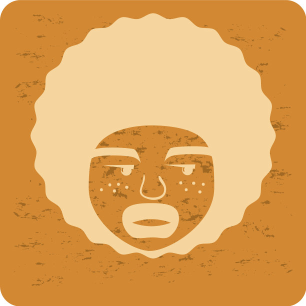 非洲式人物性格图片下载