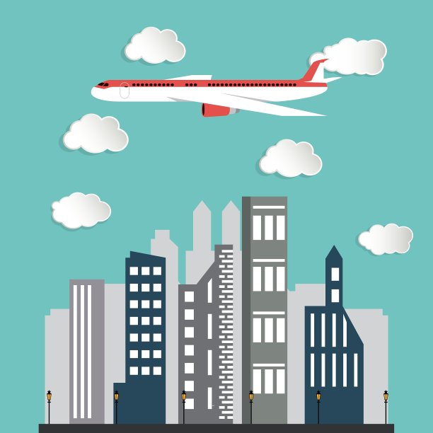 飞行的飞机图片图片下载