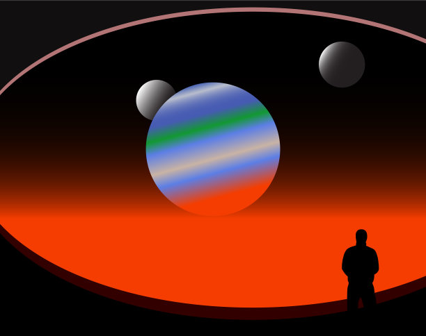 从舷窗望出去的人影图片下载