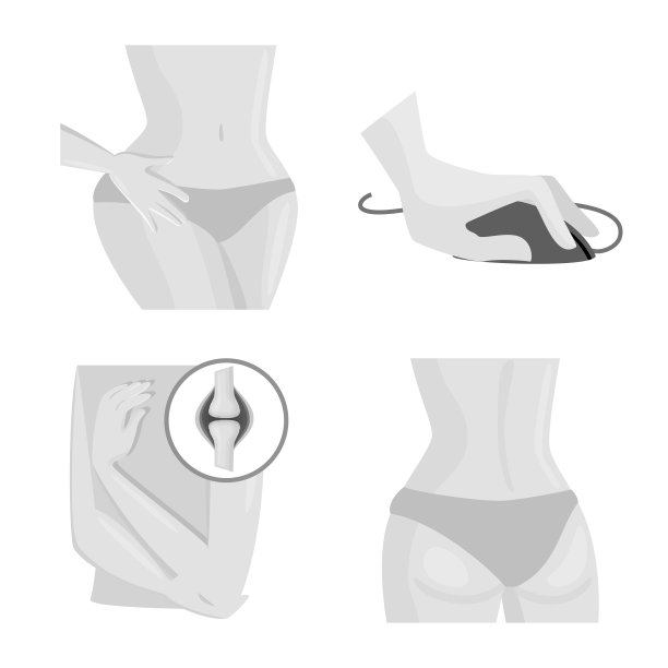 设计痛苦和伤害标志集图片下载