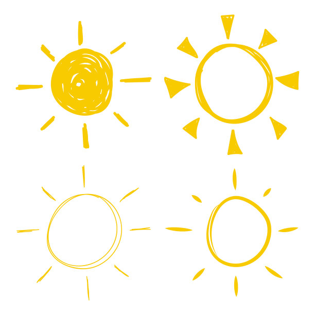 太阳图标图片下载
