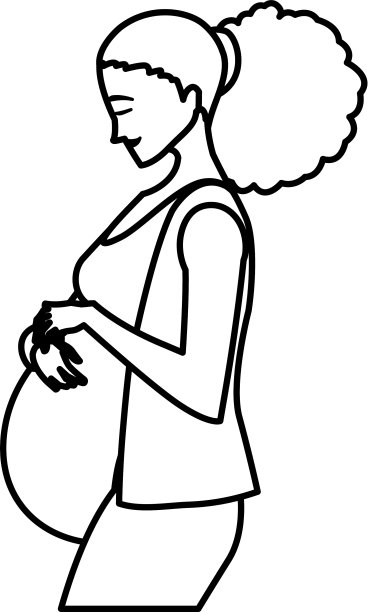 美丽的孕妇性格图片下载